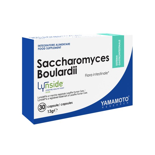 Yamamoto Nutrition Saccharomyces Boulardii Lynside® Pro SCB 30 kaps Yamamoto Nutrition Saccharomyces Boulardii Lynside® Pro SCB 30 kaps