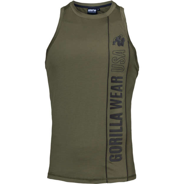 Gorilla Wear Branson Tank Top - Army Green/Black