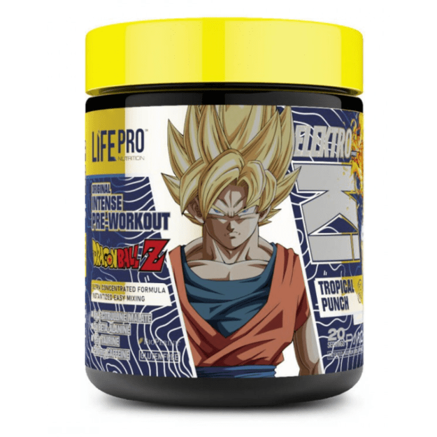 Life Pro Elektro KI 400g Tropical Punch Dragon Ball Z Life Pro Elektro KI 400g Tropical Punch Dragon Ball Z