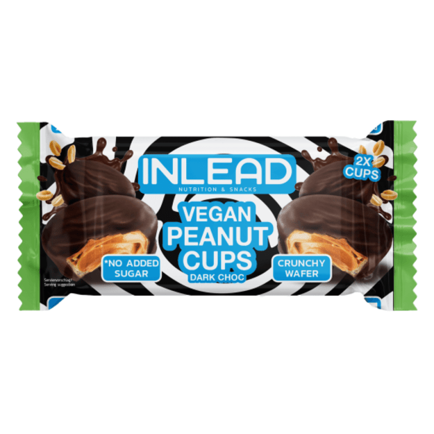 Inlead Peanut Cups 50 g Vegan Dark Choc Inlead Peanut Cups 50 g Vegan Dark Choc