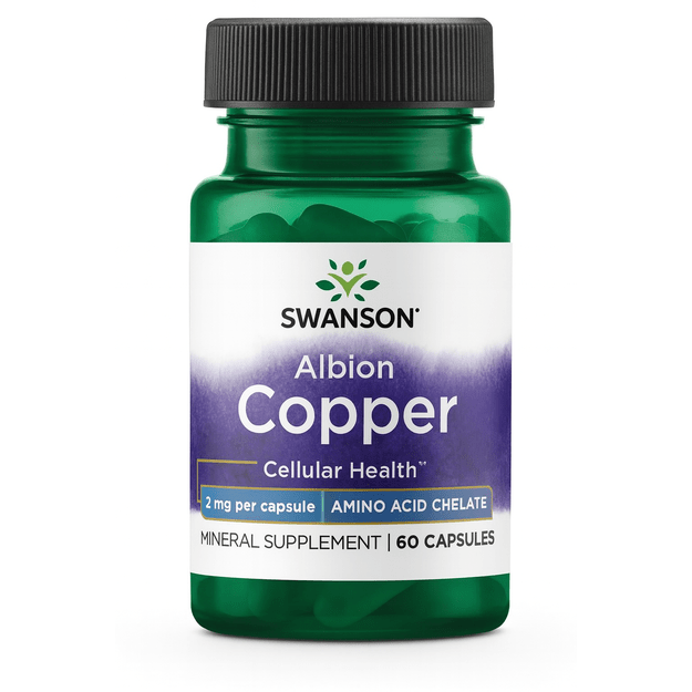 Swanson Albion Copper 60 kaps Varis Swanson Albion Copper 60 kaps Varis
