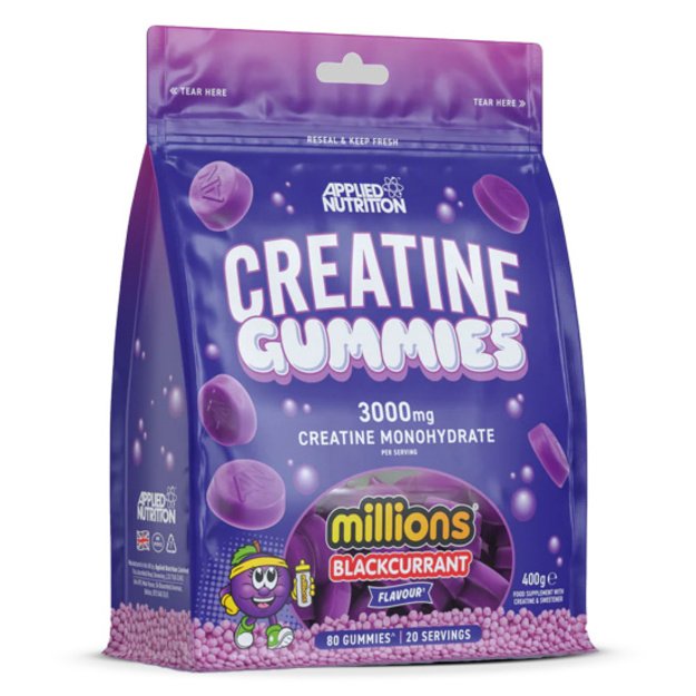 Applied Nutrition Creatine Gummies 80 gummies 400 gr Blackcurrant