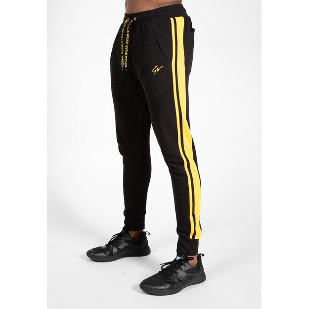 Gorilla Wear Banks Pants - Black/Yellow