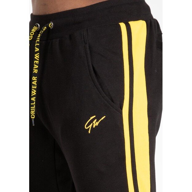 Gorilla Wear Banks Pants - Black/Yellow