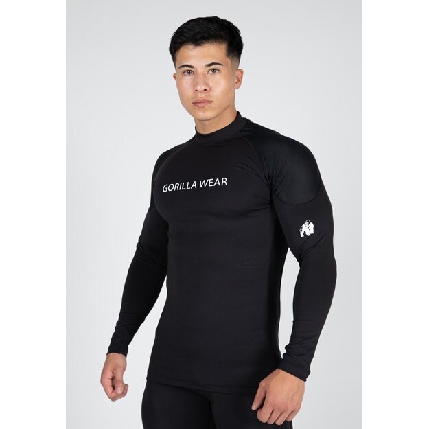 Gorilla Wear Lorenzo Performance Long Sleeve - Black