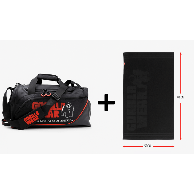 Gorilla Wear Jerome Gym Bag - Dovana rank&scaron;luostis
