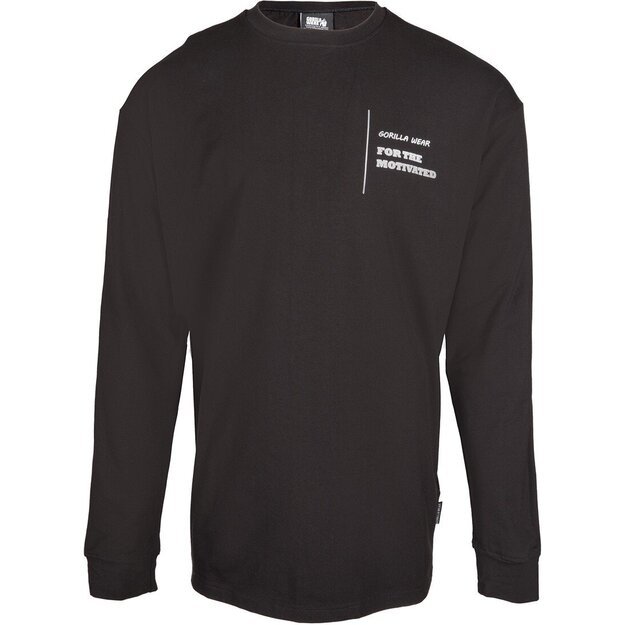 Gorilla Wear Boise Oversized Long Sleeve - Black