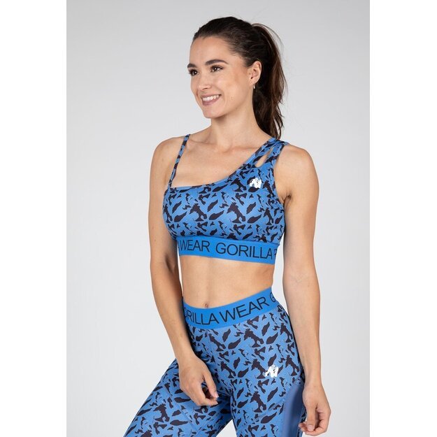 Gorilla Wear Osseo Sports Bra - Blue