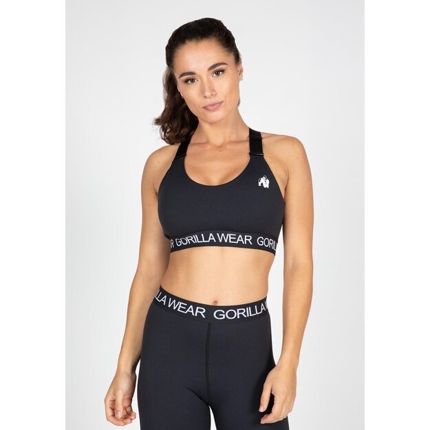 Gorilla Wear Colby Sports Bra - Black