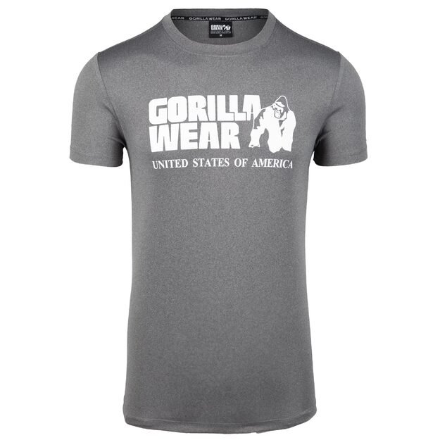 Gorilla Wear Classic Training T-Shirt - Gray Melange