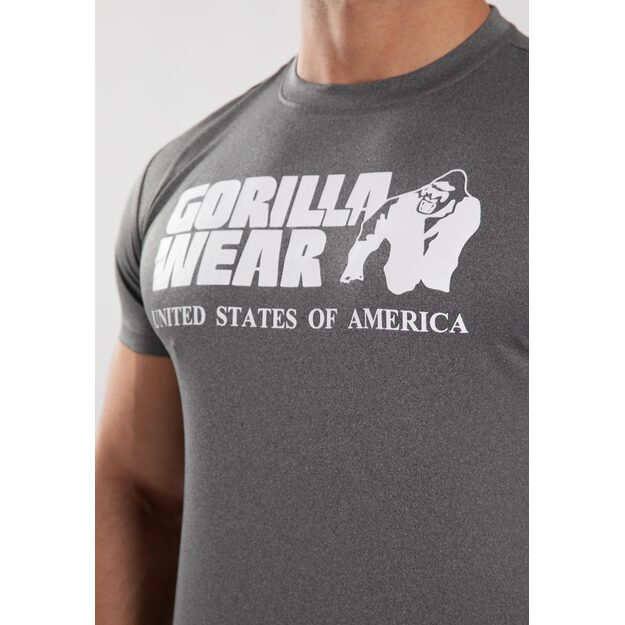 Gorilla Wear Classic Training T-Shirt - Gray Melange