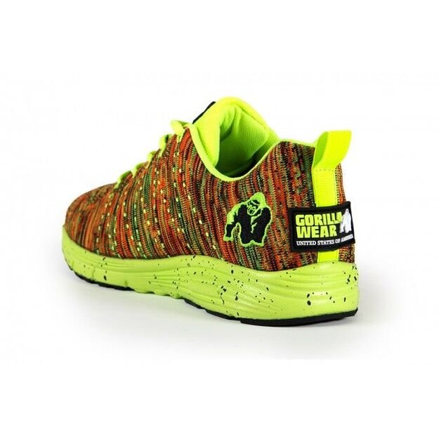 Gorilla Wear Brooklyn Knitted sneakers Neon mix