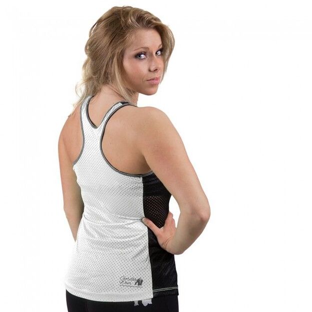 Gorilla Wear Marianna Tank Top - Black/ White