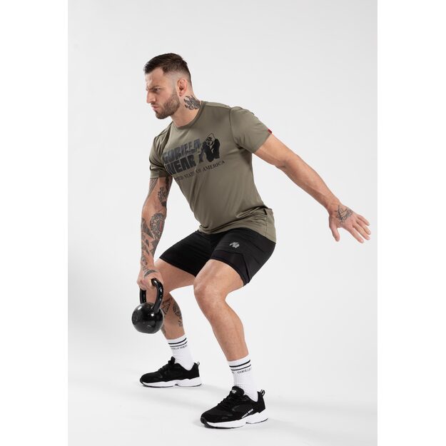 Gorilla Wear Classic Training T-Shirt - Army Green