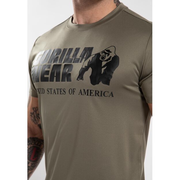 Gorilla Wear Classic Training T-Shirt - Army Green