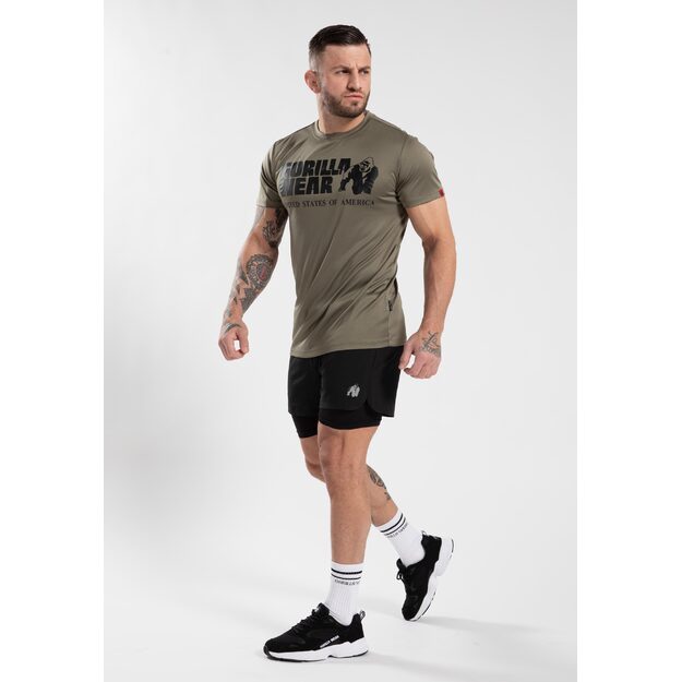 Gorilla Wear Classic Training T-Shirt - Army Green