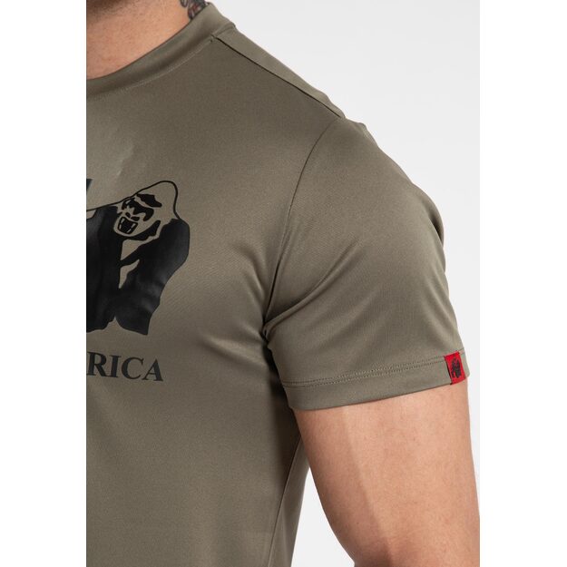 Gorilla Wear Classic Training T-Shirt - Army Green