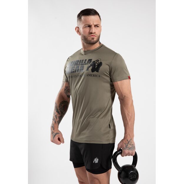 Gorilla Wear Classic Training T-Shirt - Army Green