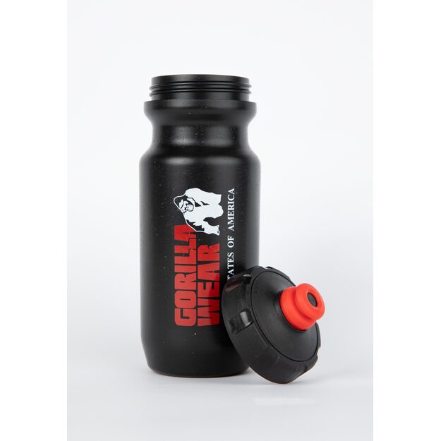 Gorilla Wear Sustainable Grip Bottle 500ML - Black