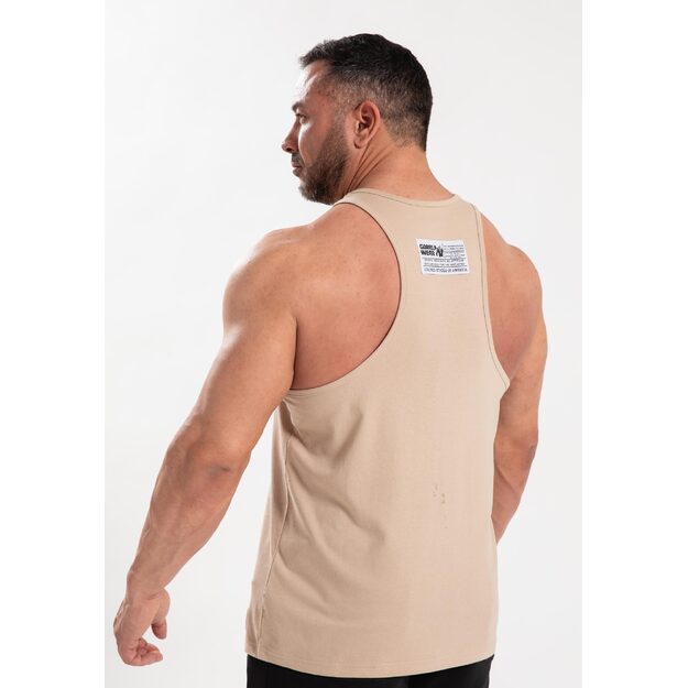 Gorilla Wear Classic Tank Top Light Brown 1