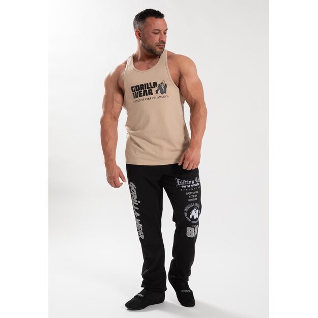 Gorilla Wear Classic Tank Top Light Brown 5
