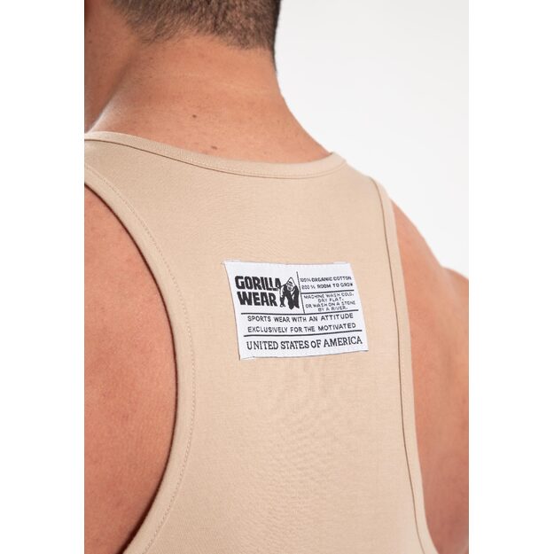 Gorilla Wear Classic Tank Top Light Brown 6