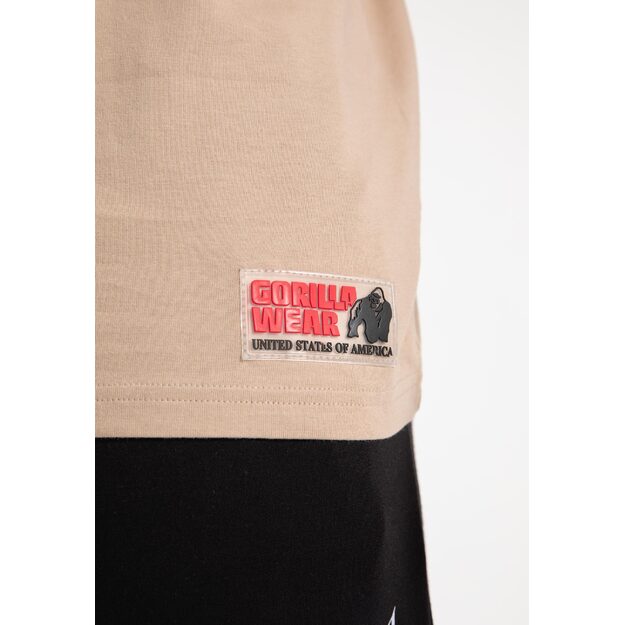 Gorilla Wear Classic Tank Top Light Brown 4