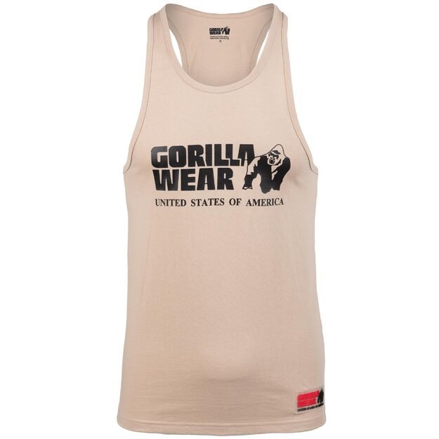 Gorilla Wear Classic Tank Top Light Brown 2