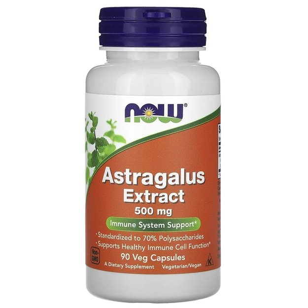 Now Foods Astragalus Extract 500 90 vkaps