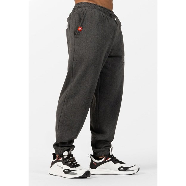 Gorilla Wear Classic Oversized Sweatpants - Dark Gray Melange  6