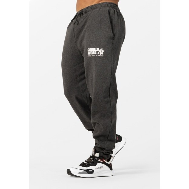 Gorilla Wear Classic Oversized Sweatpants - Dark Gray Melange  3