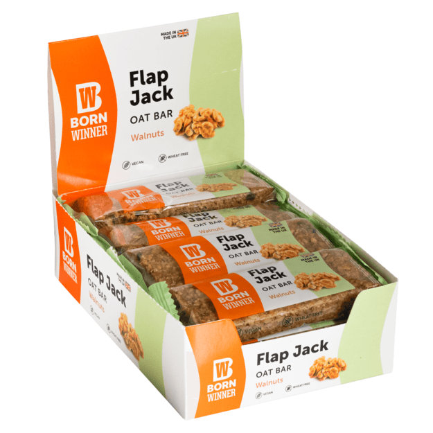 Born Winner Flapjack Walnut 12vnt x 90g Born Winner Flapjack Walnut 12vnt x 90g