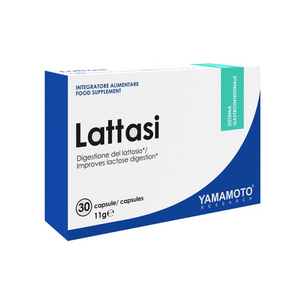 Yamamoto Nutrition Lattasi 30 kaps (Laktozės enzimas) Yamamoto Nutrition Lattasi 30 kaps (Laktozės enzimas)