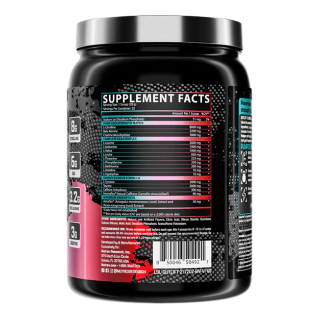 Nutrex Outlift Clinical Miami Vice 628 gr. 2 Nutrex Outlift Clinical Miami Vice 628 gr. 2