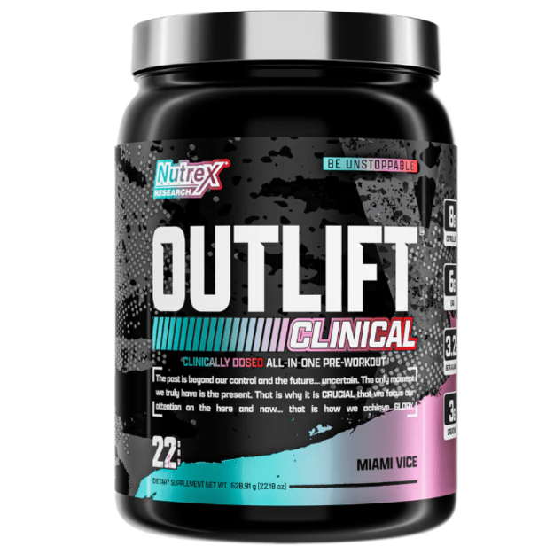 Nutrex Outlift Clinical Miami Vice 628 gr. Nutrex Outlift Clinical Miami Vice 628 gr.