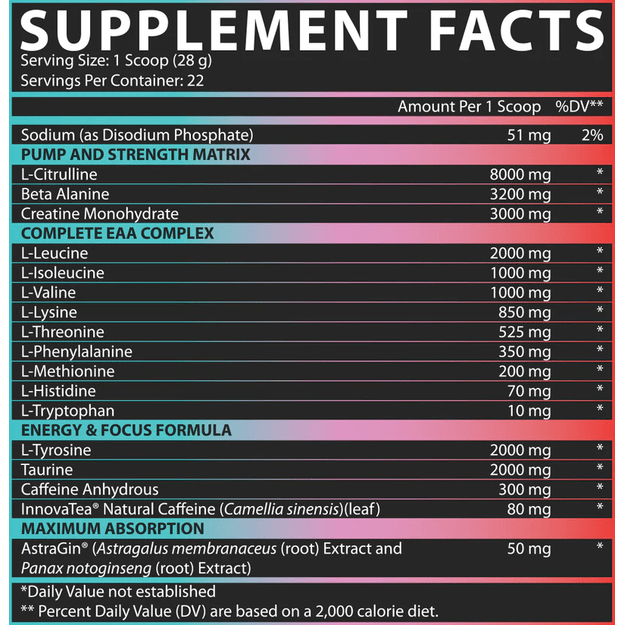 Nutrex Outlift Clinical Miami Vice 628 gr. 3 Nutrex Outlift Clinical Miami Vice 628 gr. 3