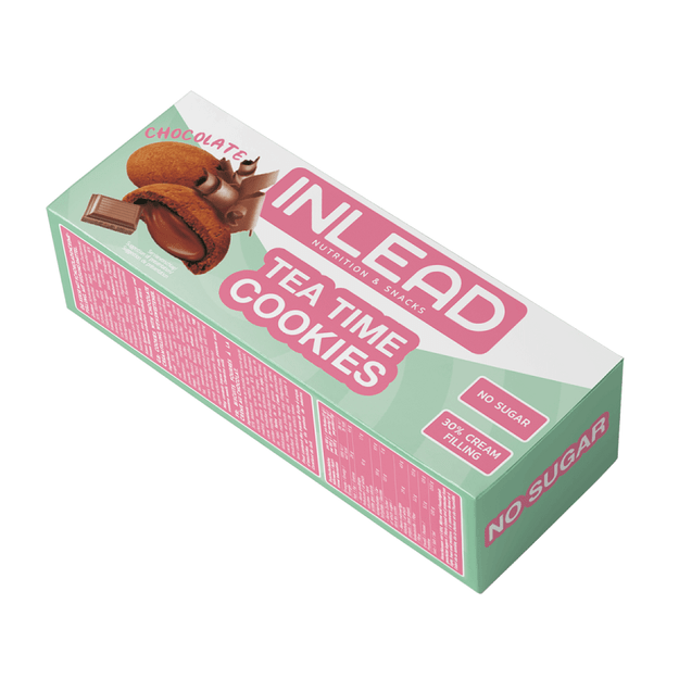 Inlead Tea Time Cookies 150 g Chocolate Inlead Tea Time Cookies 150 g Chocolate