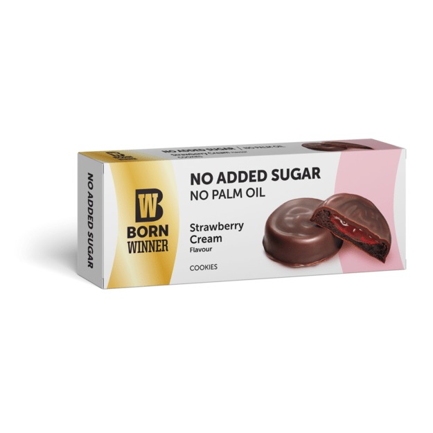 BW Cookies Strawberry 100g  BW Cookies Strawberry 100g