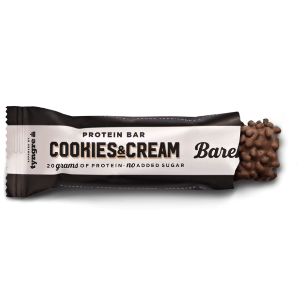 Barebells Protein Bar 55g Cookies and Cream Barebells Protein Bar 55g Cookies and Cream