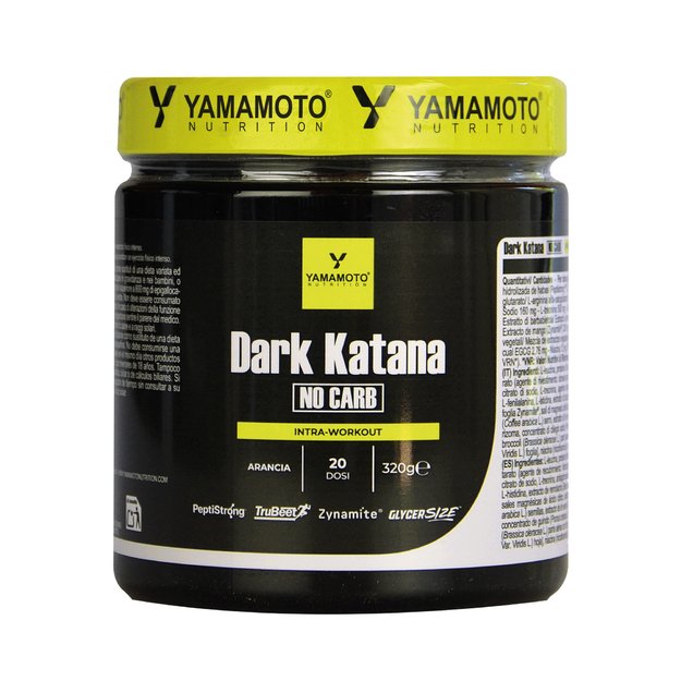 Yamamoto Nutrition Dark Katana NO CARB – intra-workout 320 g apelsinų 1 Yamamoto Nutrition Dark Katana NO CARB – intra-workout 320 g apelsinų 1