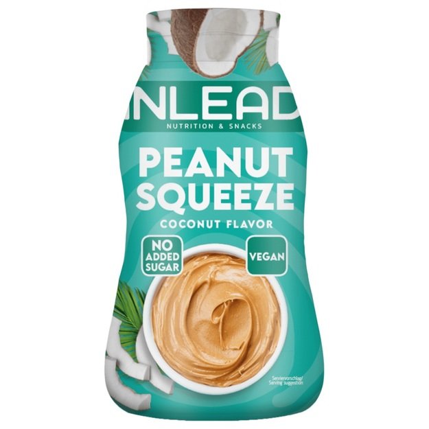 Inlead Peanut Squeeze 520 g Coconut Flavor Inlead Peanut Squeeze 520 g Coconut Flavor