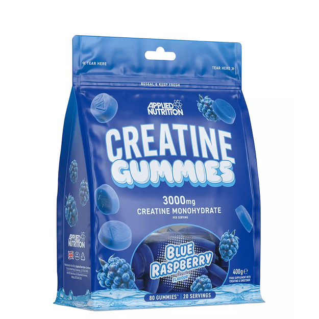 Applied Nutrition Creatine Gummies 80 gummies 400 gr Blue Raspberry