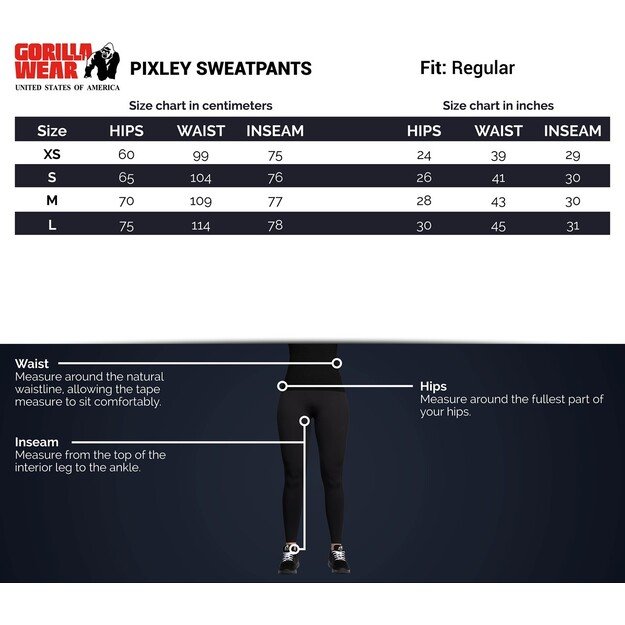 Gorilla Wear Pixley Sweatpants - Gray