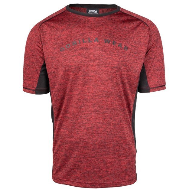 Gorilla Wear Fremont T-Shirt - Burgundy Red/Black