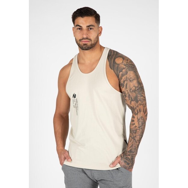 Gorilla Wear Carrizo Tank Top - Beige