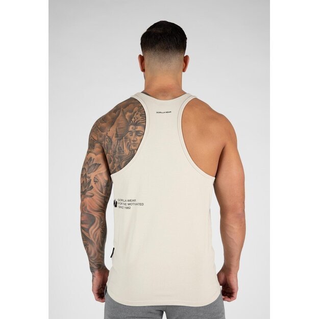 Gorilla Wear Carrizo Tank Top - Beige