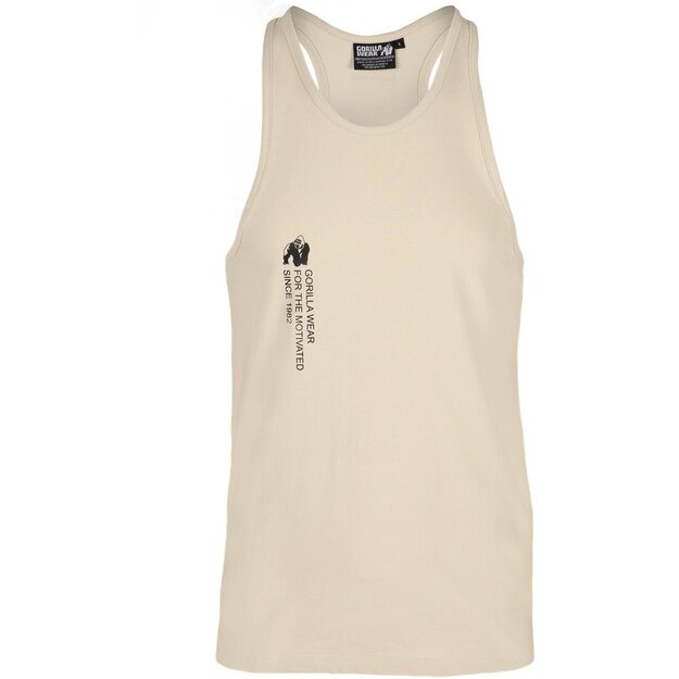 Gorilla Wear Carrizo Tank Top - Beige