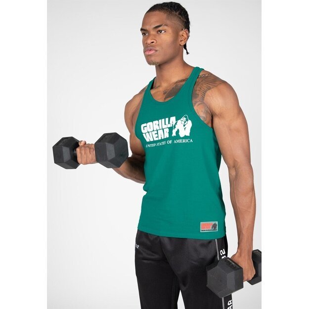 Gorilla Wear Classic Tank Top - Teal Green