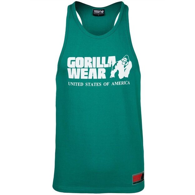 Gorilla Wear Classic Tank Top - Teal Green