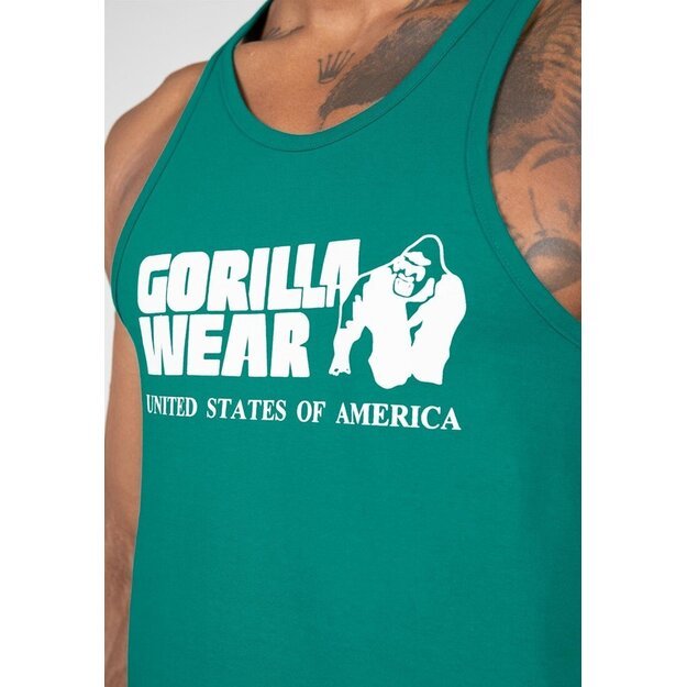 Gorilla Wear Classic Tank Top - Teal Green